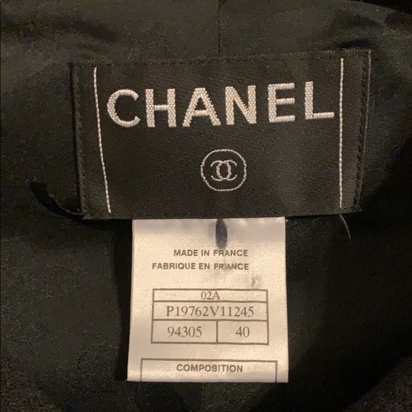 CHANEL black blazer size 40/6 gorgeous - Picture 2 of 7